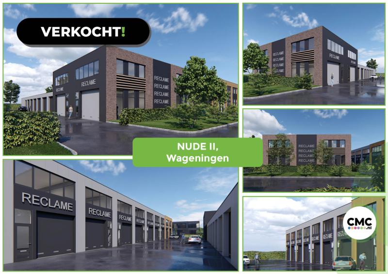CMC verkoopt units op NUDE II in Wageningen!