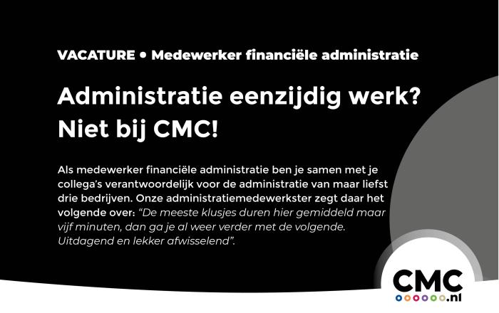 Vacature CMC Financiele administratie